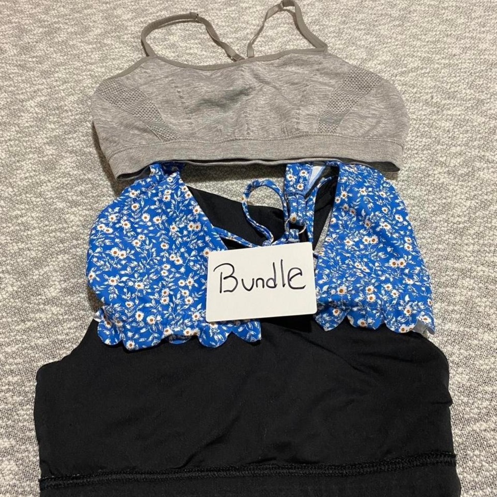 Bundle of 3 multicolor tops women S. SKU-A101#activewear